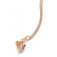 Anhänger Annamaria Cammilli Dame Calla in Rosègold Diamante 0.09 Ct GPE0197J - GPE0197J